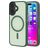 Mobiparts Hardcover Coque iPhone 17 MagSafe Coque arrière Rigide - Satin Green