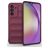 Mobigear Bumpy Coque Samsung Galaxy A56 Coque arrière en TPU Souple - Wine Red