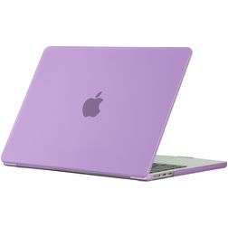 Mobigear Matte MacBook Air 15 Pouces (2023-2025) Coque - Violet - Model A2941 / A3114 / A3241