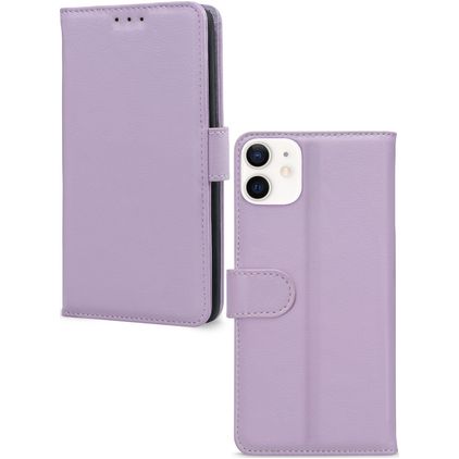 Mobilize Premium Gelly Wallet Housse iPhone 11 Etui Porte-Monnaie - Violet