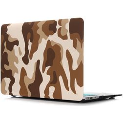 Mobigear Design MacBook Air 13 Pouces (2010-2019) Coque - Desert Camauflage - Model A1369 / A1466