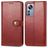 Mobigear Snap Button Housse Xiaomi 12 Pro Etui Porte-Monnaie - Rouge