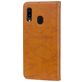 Mobigear Wallet Housse Samsung Galaxy A20e Etui Porte-Monnaie - Cognac