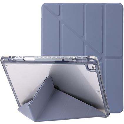 Mobigear Origami Coque iPad 9 (2021) Etui - Bleu
