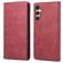 Mobigear Wallet Housse Samsung Galaxy A17 Etui Porte-Monnaie - Rouge