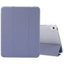 Mobigear Tri-Fold Gel Coque iPad Air 4 (2020) Etui en TPU,Similicuir + Porte-crayon - Bleu
