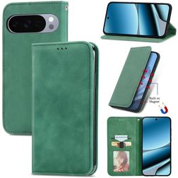 Mobigear Retro Slim Housse Google Pixel 10 Pro XL Etui Porte-Monnaie - Vert