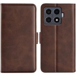 Mobigear Slim Magnet Housse Xiaomi 15T Pro Etui Porte-Monnaie - Marron