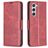 Mobigear Excellent Housse Samsung Galaxy S24 Etui Porte-Monnaie - Rouge