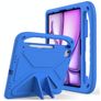 Mobigear AeroArmor Coque iPad Air 13 Pouces (2024) Coque de tablette pour enfants avec Poignée Enfants en EVA + Porte-crayon - Bleu