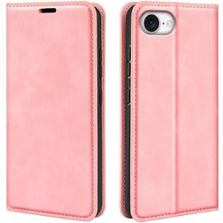 Mobigear Retro Slim Housse iPhone 17e Etui Porte-Monnaie - Rose