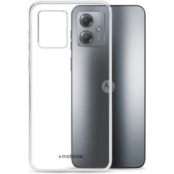 Mobilize Gelly Coque Transparente Motorola Moto G14 Coque arrière en TPU Souple - Transparent