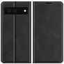 Mobigear Wallet Housse Google Pixel 6 Etui Porte-Monnaie - Noir
