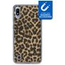 My Style Magneta Coque Samsung Galaxy A10 Coque arrière en TPU Souple - Leopard
