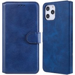 Mobigear Wallet iPhone 12 Pro Max Étui Portefeuille - Bleu