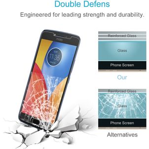 Mobigear Motorola Moto E4 Plus Verre trempé Protection d'écran - Compatible Coque