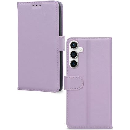 Mobilize Premium Gelly Wallet Housse Samsung Galaxy S23 FE Etui Porte-Monnaie - Violet
