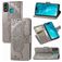 Mobigear Butterfly Housse HONOR 9X Lite Etui Porte-Monnaie - Gris