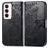 Mobigear Butterfly Housse OPPO Reno 12 Pro Etui Porte-Monnaie - Noir