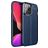Mobigear Luxury Coque iPhone 14 Pro Max Coque arrière en TPU Souple - Bleu