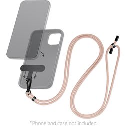 Mobilize Lanyard - Cordon de téléphone universel ajustable - Rose