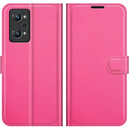 Mobigear Classic Housse Realme GT2 Etui Porte-Monnaie - Magenta