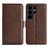 Mobigear Slim Magnet Housse Samsung Galaxy S26 Ultra Etui Porte-Monnaie - Marron