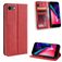 Mobigear Sensation iPhone SE (2020) Étui Portefeuille - Rouge