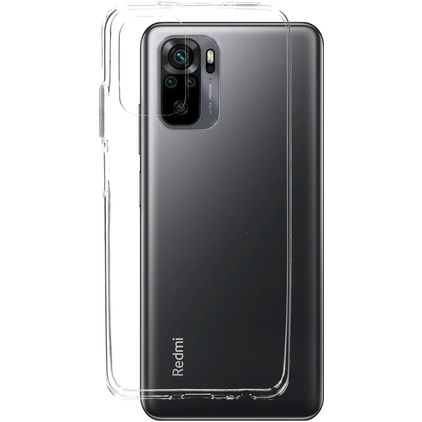 Mobiparts Classic Transparent Xiaomi Redmi Note 10 4G TPU souple Coque arrière - Transparent