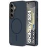 Mobiparts Hardcover Coque Samsung Galaxy S24 MagSafe Coque arrière Rigide - Satin Blue