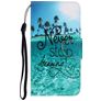 Mobigear Design Housse Huawei P Smart (2020) Etui Porte-Monnaie - Never Stop Dreaming