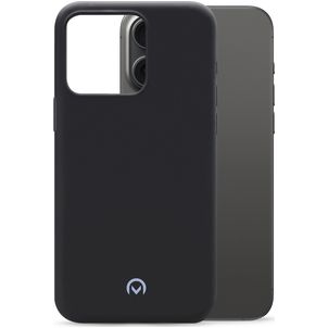 Mobilize Rubber Gelly iPhone 15 Pro Max TPU souple Coque arrière - Matt Black