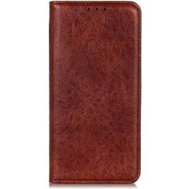 Mobigear Classic Elegance Housse OPPO Find X2 Etui Porte-Monnaie - Marron