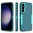 Mobigear Ultra Tough Coque Samsung Galaxy S23 FE Coque arrière Rigide Anti-Chocs - Bleu
