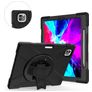 Mobigear SureGrip XGuard Coque iPad Pro 13 Pouces (2025) Coque arrière en Plastique rigide,Silicone + Porte-crayon + Bandoulière + Support Amovible - Noir