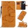 Mobigear Butterfly Motorola Moto G8 Power Étui Portefeuille - Cognac