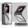 Mobigear Crystal Coque Samsung Galaxy Z Flip 7 FE Coque arrière Rigide - Noir