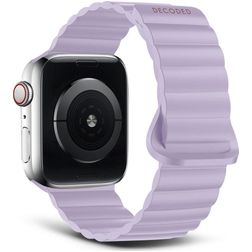 Decoded Traction Loop Bracelet Silicone pour Apple Watch Fermeture magnétique - 49/46/45/44 mm - Lavender