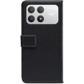 Mobilize Classic Gelly Wallet Housse POCO F8 Pro Etui Porte-Monnaie - Noir