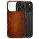 Mobilize Premium Coque iPhone 17 Pro MagSafe Coque arrière en Cuir Véritable - Burned Cognac