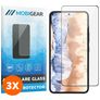 Mobigear Premium Samsung Galaxy S23 Plus Verre trempé Protection d'écran - Compatible coque - Noir (Lot de 3)
