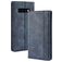 Mobigear Sensation Housse Samsung Galaxy S10 5G Etui Porte-Monnaie - Bleu