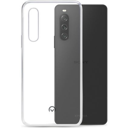 Mobilize Gelly Coque Transparente Sony Xperia 10 V Coque arrière en TPU Souple - Transparent