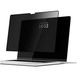 Mobilize Privacy Screen MacBook Air 13 Pouces (2022-2024) Verre trempé Protection d'écran Confidentialité - Noir