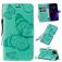 Mobigear Butterfly Housse iPhone 11 Etui Porte-Monnaie - Turquoise