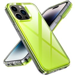 Mobigear Crystal Coque iPhone 14 Pro Max Coque arrière Rigide - Vert