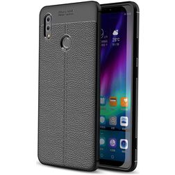 Mobigear Luxury Coque HONOR Note 10 Coque arrière en TPU Souple - Noir