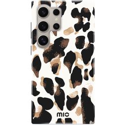 MIO Coque Samsung Galaxy S24 Ultra MagSafe Coque arrière Rigide - Leopard