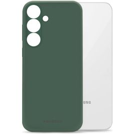 Mobilize Rubber Gelly Coque Samsung Galaxy S23 FE Coque arrière en TPU Souple - Matt Green