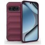 Mobigear Bumpy Coque Google Pixel 10 Coque arrière en TPU Souple - Wine Red